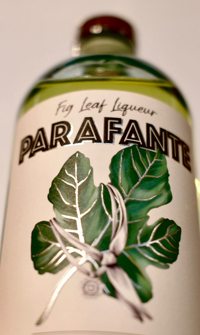 Parafante bottle label detail