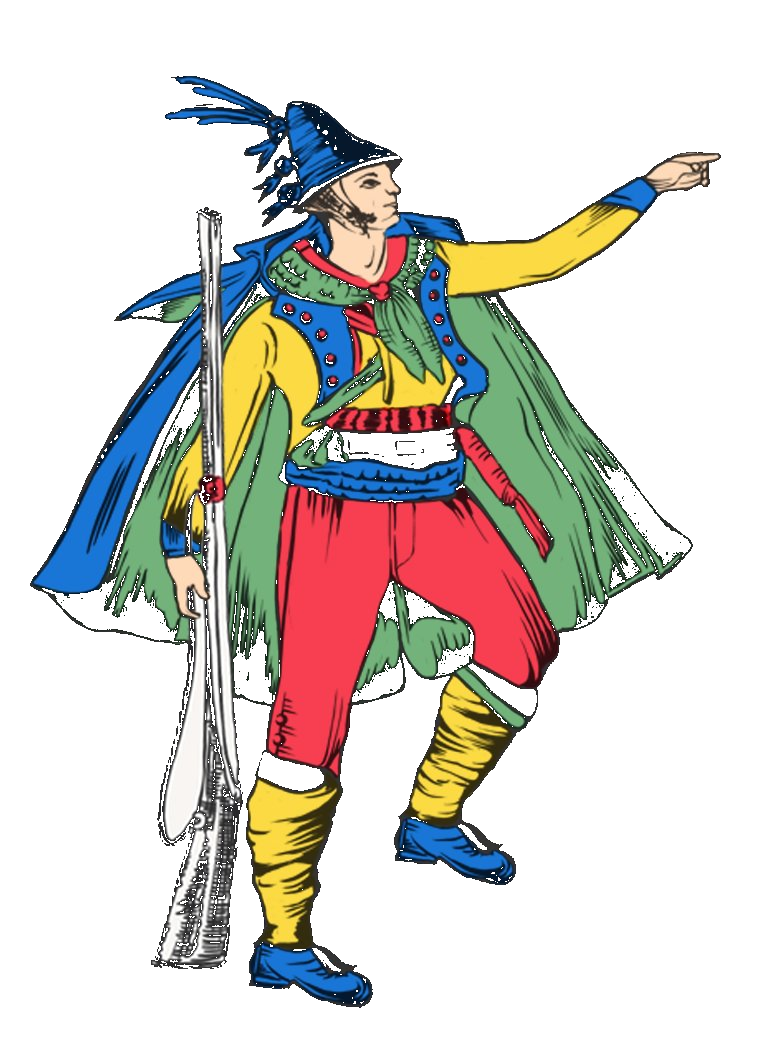 Parafante — the colourful brigand